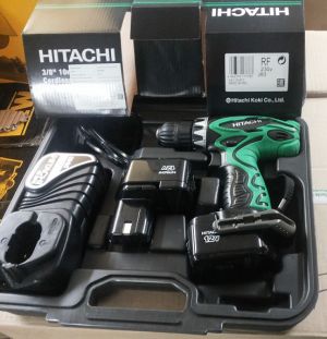 Винтоверт HITACHI DS12DVF3 /12V,1.5Ah/