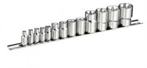 Гедоре вложки торкс к-кт 1/2" 1/4" 3/8" Tona Expert  върху метален прът