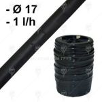 Лентов капков маркуч  100м Herly с капкообразуватели през 15см / 1 л/ч, Ф17 /