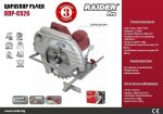 Циркуляр Ръчен RAIDER RDP-CS26 1350W,190mm