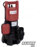 Потопяема водна помпа за мръсна вода RAIDER RD-WP27 1300W  с воден стълб 11м