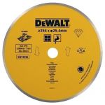Диск диамантен за мокро рязане на керамика DeWALT DT3733, 254x25.40mm