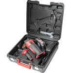 Акумулаторен ъглошлайф Set Raider RDP-SAG20, 20V,2.0A,1 батерия,зарядно у-во и куфар / от серията R20 System /